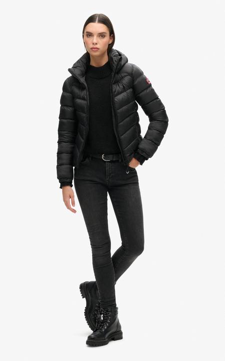 Actual product image Superdry hooded puffer jacket uperdry fuji (S)
