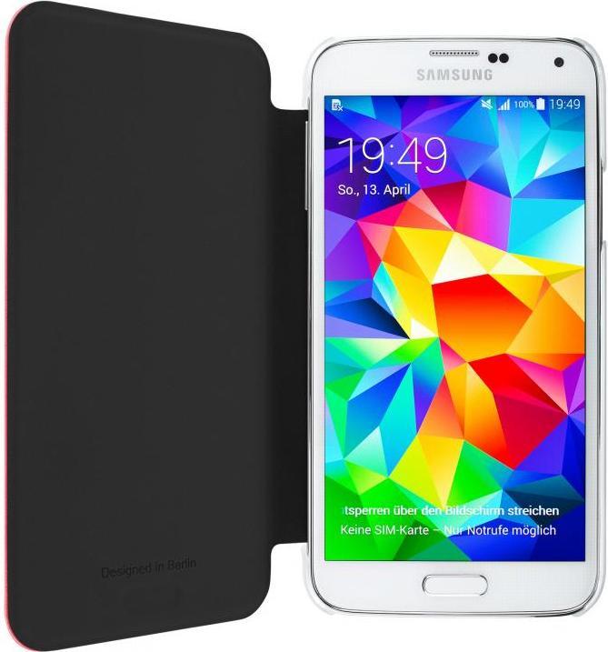 Actual product image Artwizz SmartJacket protective clip for Galaxy S5 Pink (Samsung Galaxy S5)