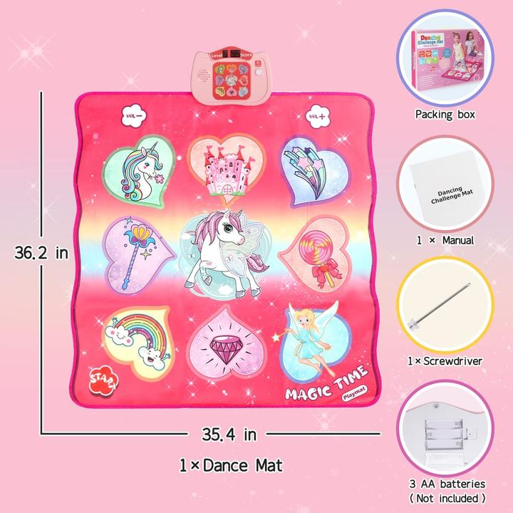 Actual product image Zanetta Unicorn Music Dance Mat