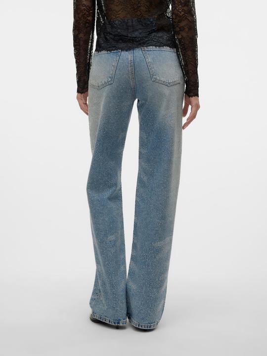 Image du produit Vero Moda VMTESSA Hohe Taille Weiter Beinschnitt Jeans Weit geschnitten (W31/L32)