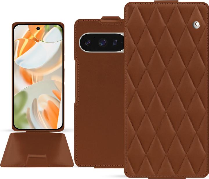 Actual product image Noreve Vertical leather shell (Google Pixel 9 Pro)