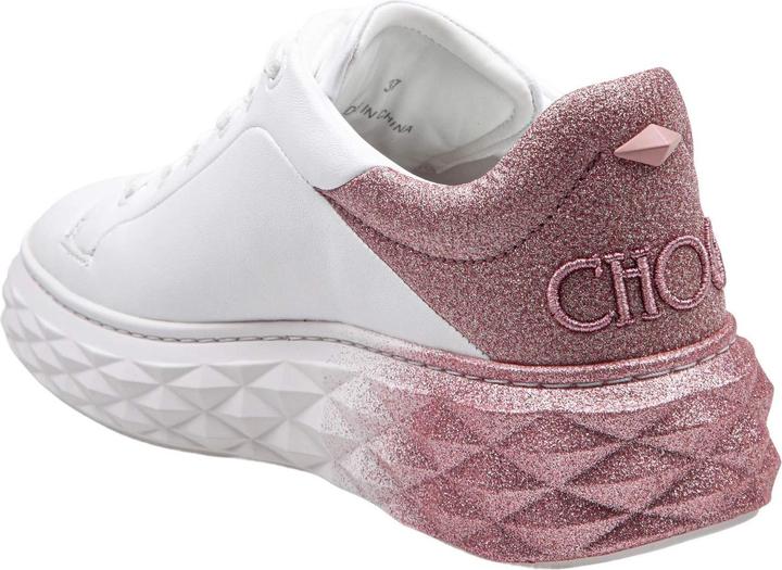 Produktbild Jimmy Choo white leather sneakers with glitter degrade (37)