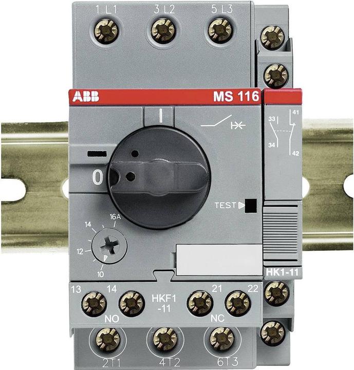 Actual product image ABB Motor protection switch MS116 - 1.6