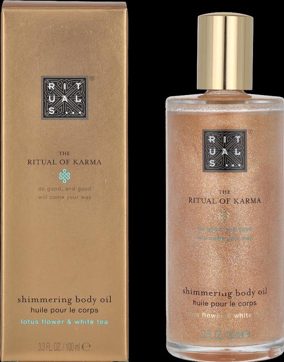 Actual product image Rituals Karma Shimmering Body Oil (Body oil, 100 ml)