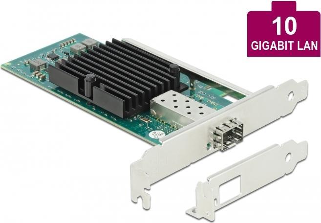 Immagine prodotto Delock Scheda PCI Express a 1 x SFP+ Slot 10 Gigabit LAN (Ethernet, RJ45)