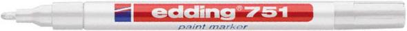 Immagine prodotto Edding 751 - Marcatore a vernice lucida (Bianco, 2 mm, 1 x)