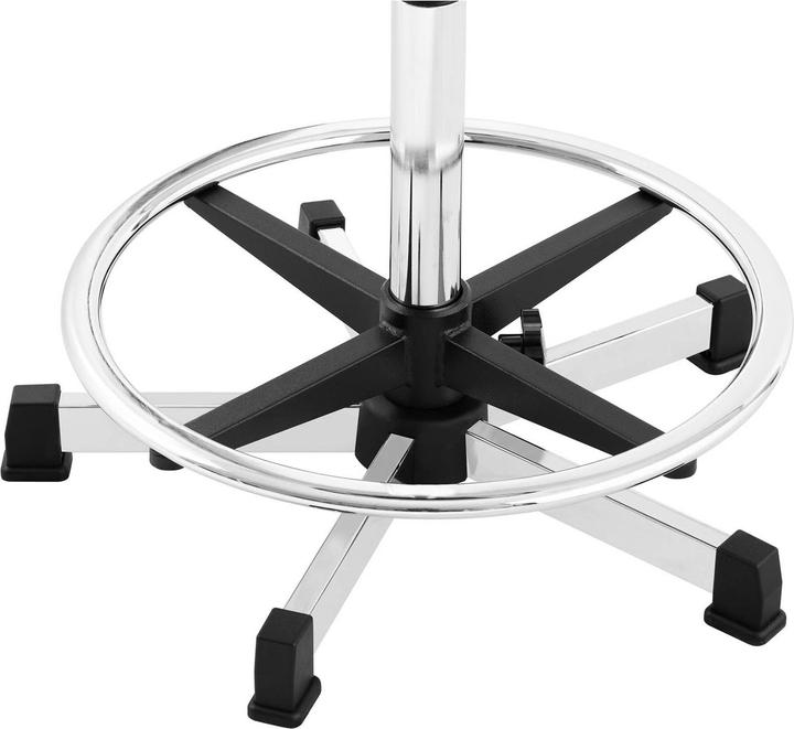 Actual product image Fromm & Starck Swivel stool - 120 kg - Black - foot ring - height adjustable from 530 - 800 mm