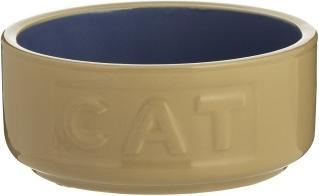 Actual product image Mason Cash Lettered Cat Bowl,5 inch, Cane & Blue (0.40 l)
