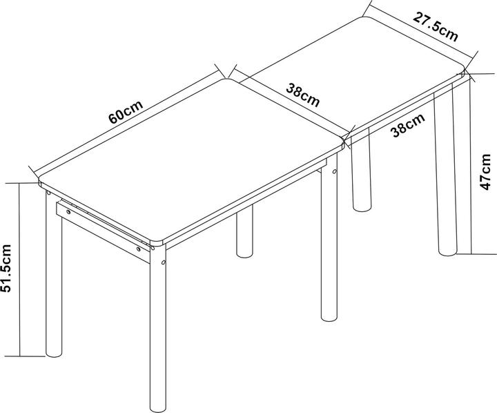 Image du produit En.Casa Brønnøy (Table des enfants)