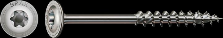 Produktbild Spax HI.FORCE, 8 x 220 mm, 50 Stück, Teilgewinde, Tellerkopf, T-STAR plus T40, 4CUT, Edelstahl rost (50 Schrauben pro Stück)
