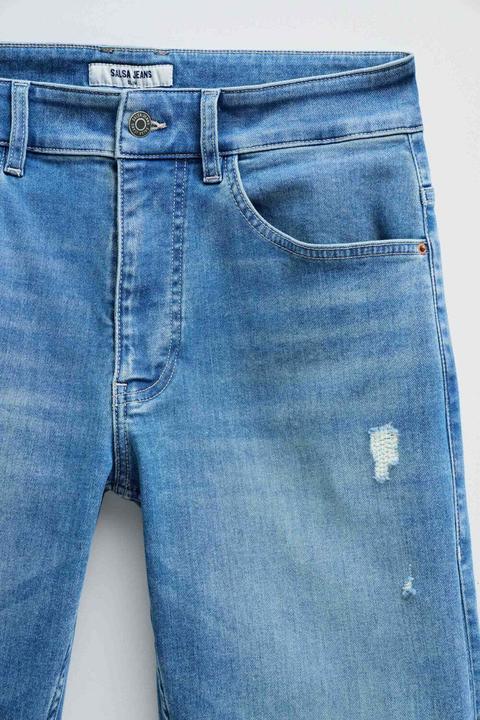 Actual product image Salsa Jeans Jeans Slim S-Active Destroyed (29)