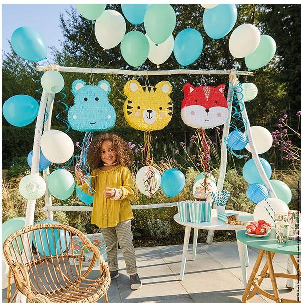 Actual product image Janod Pinata hippo blue