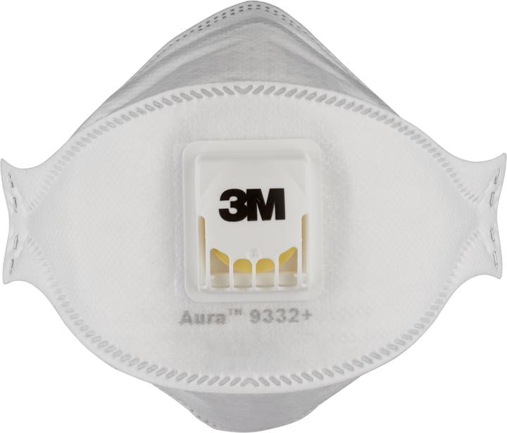 Actual product image 3M Aura Particle Mask 9332PRO10 (FFP3, 10 x)