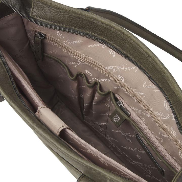 Produktbild Castelijn & Beerens & Beerens - Carisma Laptop shopper 15,6 RFID | groen -