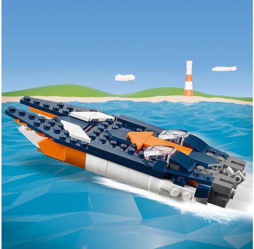 Immagine prodotto LEGO Jet supersonico (31126, LEGO Creator 3-in-1)