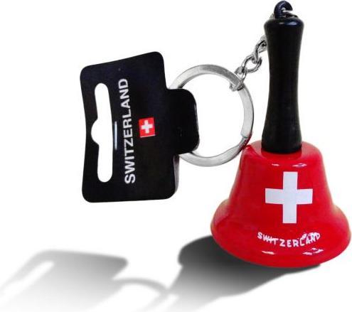 Image du produit Cotfer Porte-clé cloche de table rouge CH -