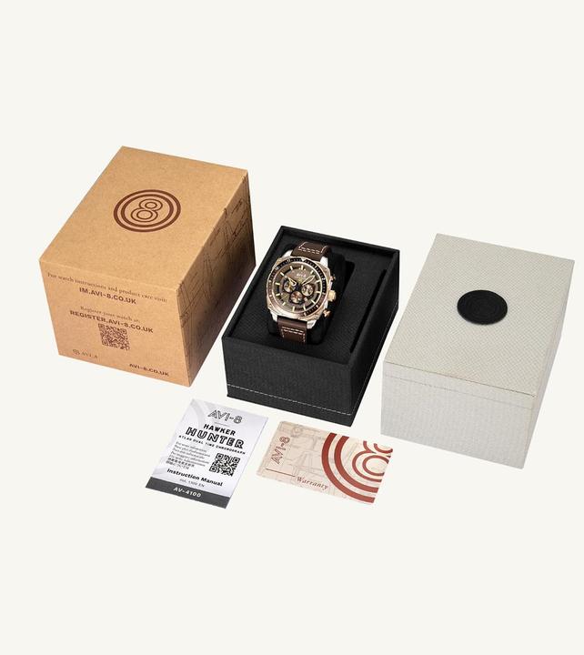 Image du produit AVI-8 AV-4100-05 Hawker Hunter Dual Time (Chronographe)