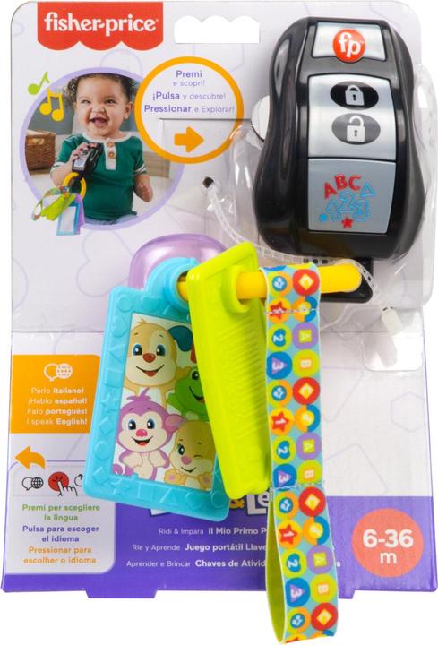 Image du produit Fisher-Price Mon premier porte-clés (Italien, Portugais, Anglais, Espagnol)