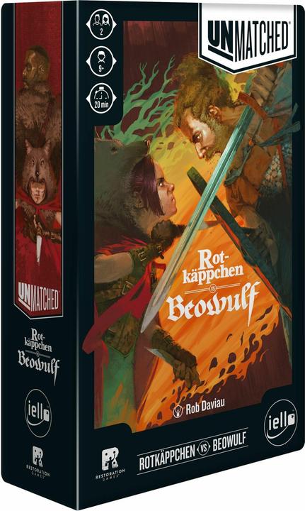 Actual product image Unmatched Little Red Riding Hood vs Beowulf (German)
