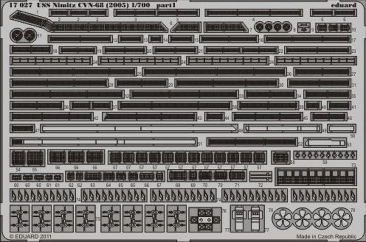 Immagine prodotto Eduard USS Nimitz CVN-68 (2005) per Trumpeter