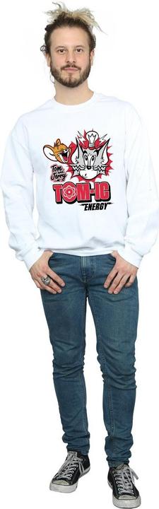 Actual product image Tom & Jerry Mens Tomic Energy Sweatshirt (S)