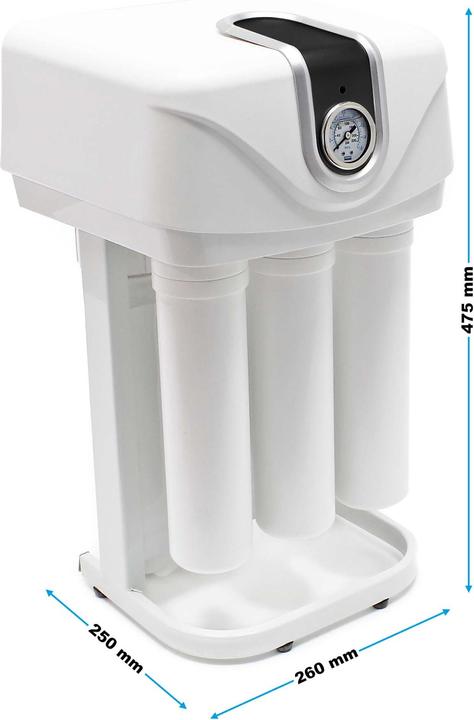 Produktbild Naturewater 5 Stufen Umkehrosmose 180 L/Tag Druckanzeige staubdichtes Gehäuse (5 x)