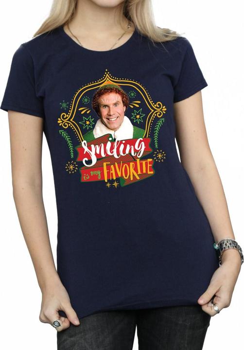 Immagine prodotto Elf Buddy Smiling Maglietta Donna (L)