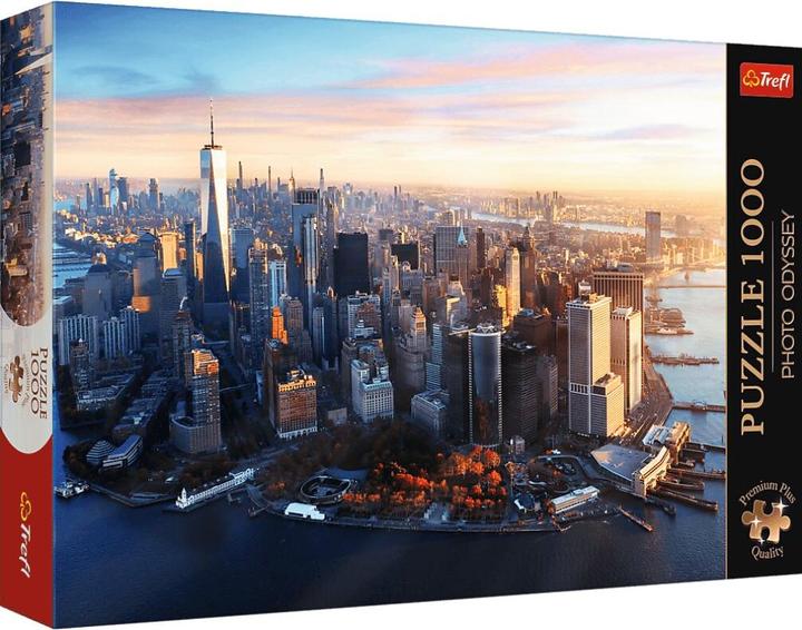 Actual product image Trefl Puzzle Premium Plus 1000 - Manhattan, New York (1000 pieces)