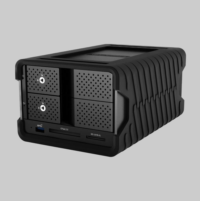 Image du produit Glyph Blackbox PRO RAID 40TB avec hub, classe entreprise, USB-C (3.1, Gen 2) (40 To)