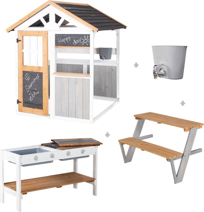 Actual product image Roba Spielhaus mit Tischset und BBQ-Küche