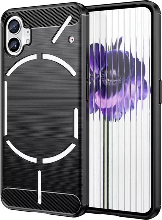 Produktbild Techsuit - Carbon Silicone - Nothing Phone (1) - Black (Nothing Phone (1))
