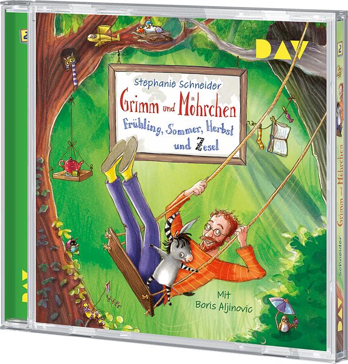 Produktbild Grimm und Möhrchen – Teil 2: Frühling, Sommer, Herbst und Zesel (Frank Gustavus, Stephanie Schneider, Boris Aljinovic, Stefanie Scharnberg, Deutsch)