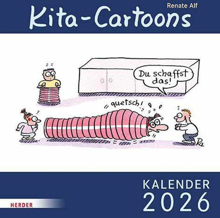Actual product image Kita-Cartoons 2026 (Hardcover, German)