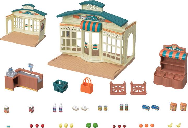 Actual product image Sylvanian Families Grocery Market