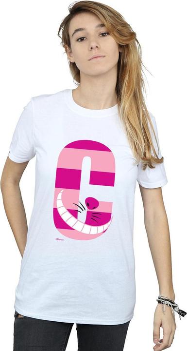 Actual product image Disney Womens/Ladies Alphabet A Is For Alice Cotton Boyfriend T-Shirt (M)