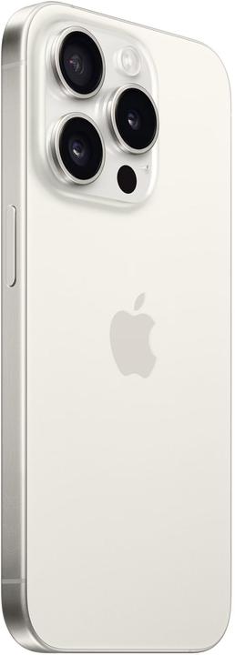 Produktbild Apple iPhone 15 Pro (512 GB, White Titanium, 6.10", SIM + eSIM, 48 Mpx, 5G)