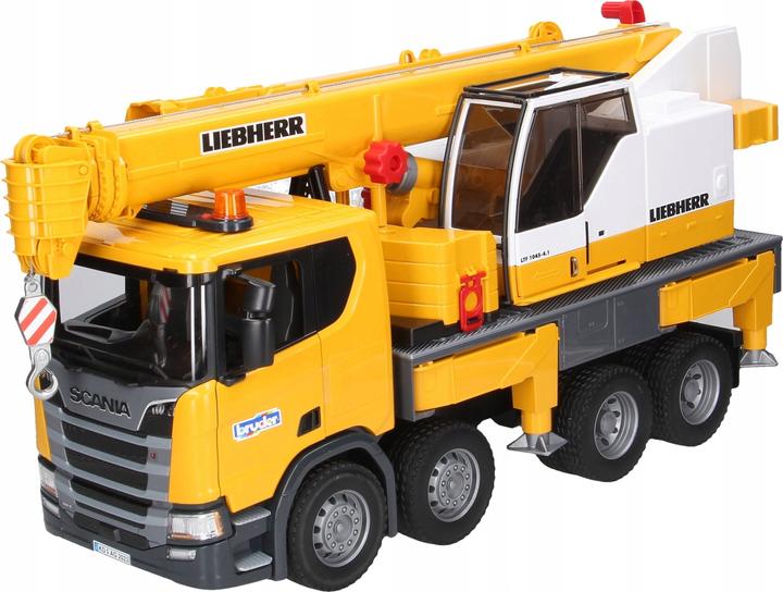 Productafbeelding Bruder 03571 Scania Super 560R Liebherr kraanwagen met L+S module