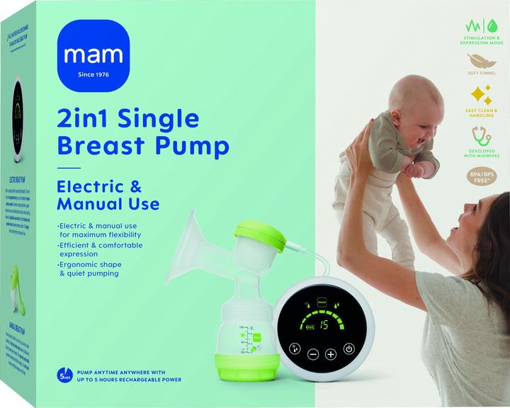 Produktbild MAM 2in1 Einzelmilchpumpe