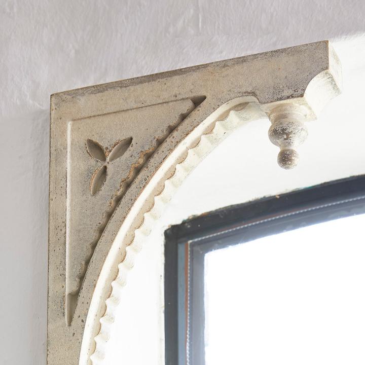 Image du produit Loberon Ornement mural set de 2 Bizue gris antique (23 x 4 x 40 cm)