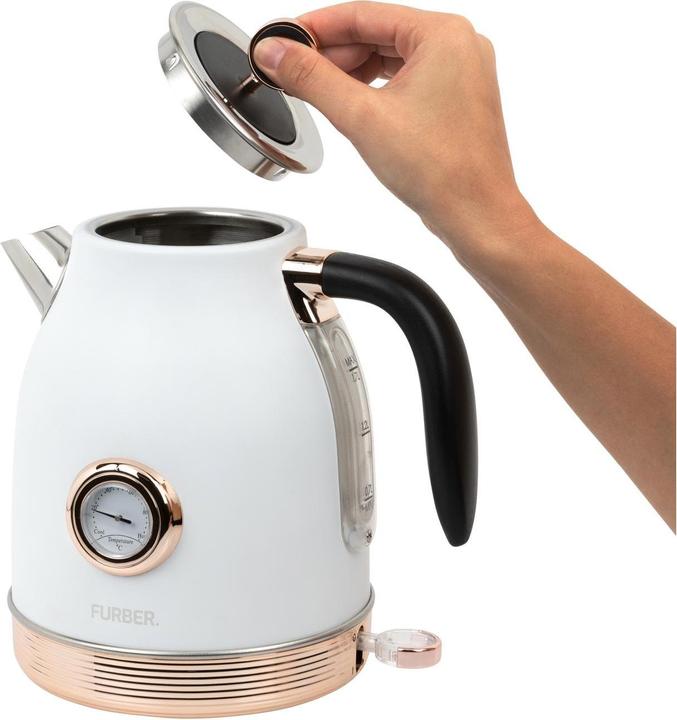 Immagine prodotto Furber Bollitore da 1,7 l, oro rosa (1.70 l, Spina CH)