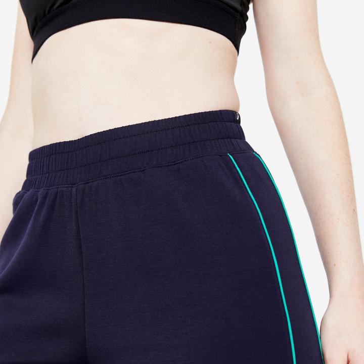 Immagine prodotto Domyos Pantaloni da jogging a gamba larga - Heritage blu scuro/verde (W35)