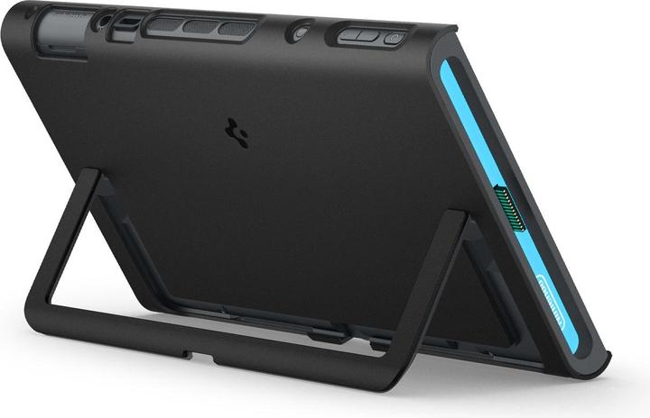 Produktbild Spigen - Protective Case Nano Pop - for Nintendo Switch 2, Slim, with Kickstand - Black Sesame (Switch)