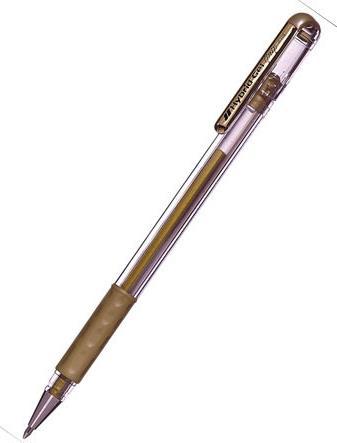 Actual product image Pentel Hybrid Gel Grip (Gold colors, 1 x)