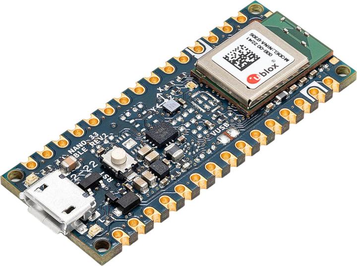Immagine prodotto Arduino ABX00071 Scheda Nano 33 BLE Rev2 Nano ARM® Cortex®-M4