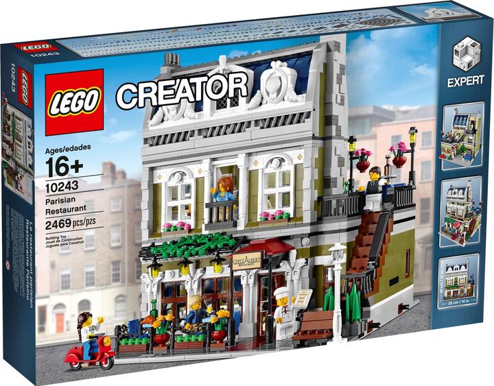 Produktbild LEGO Pariser Restaurant (10243, LEGO Creator Expert, LEGO Seltene Sets)