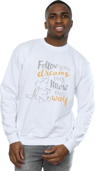 Image du produit Disney - Sweat DUMBO FOLLOW YOUR DREAM - Homme (XL)