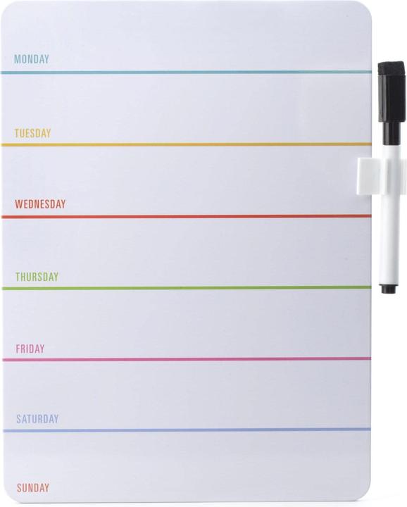 Produktbild Kikkerland Dry Erase Board Weekly (19 x 24 cm)