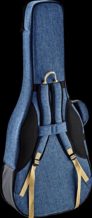 Actual product image Ortega Guitar Soft Case Dreadnought - Ocean Blue (Guitar)