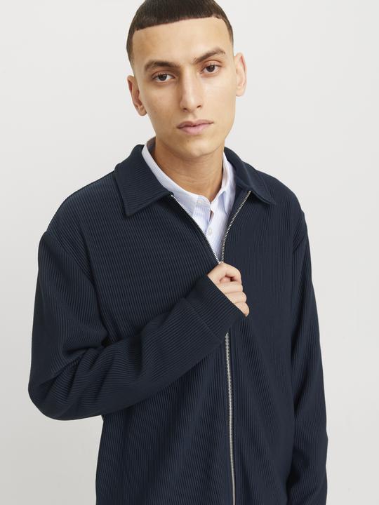 Actual product image Jack & Jones Jprblarick Zip Shirt Styd Aw24 (L)