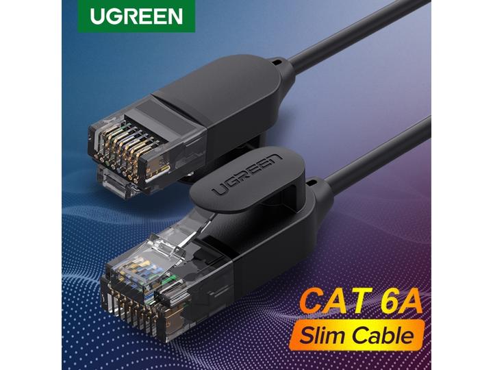 Produktbild Ugreen Cat6A UTP 10-Gbit Slim Ethernet RJ45 Pure Copper (UTP, CAT6a, 3 m)